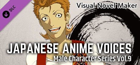 Visual Novel Maker - Japanese Anime Voices: Male Character Series Vol.9 cover art