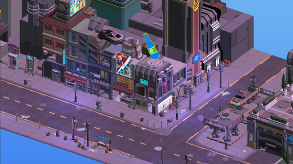 Скриншот из Cyberpunk Bar Sim Demo
