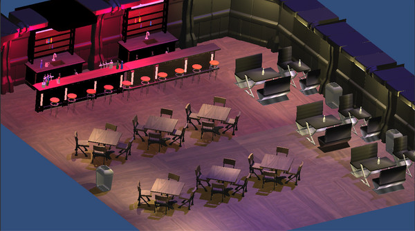 Скриншот из Cyberpunk Bar Sim Demo