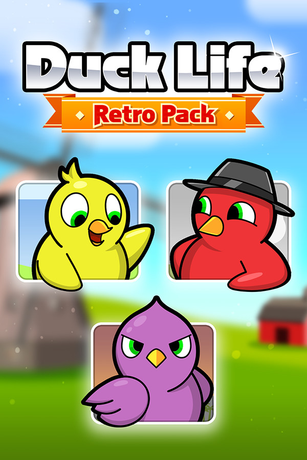 Duck Life: Retro Pack Artwork