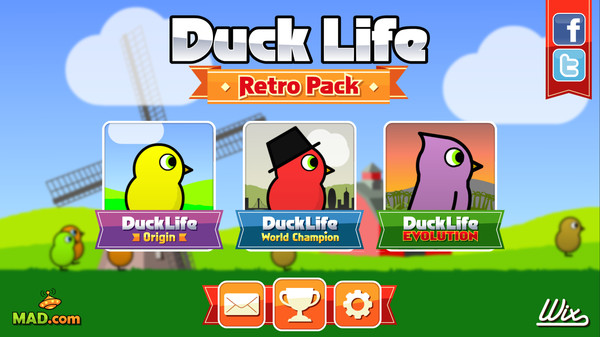 Скриншот из Duck Life: Retro Pack