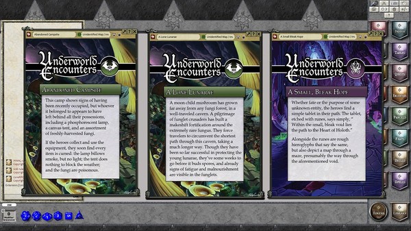 Скриншот из Fantasy Grounds - Rise of the Drow: Underworld Encounters