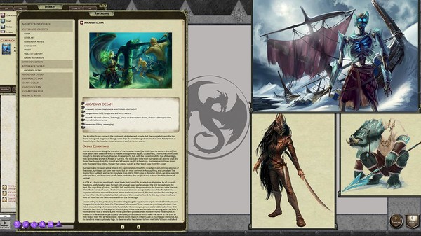 Скриншот из Fantasy Grounds - Pathfinder RPG - Campaign Setting: Aquatic Adventures
