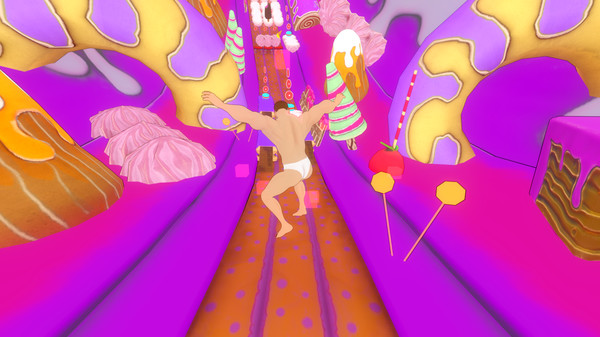 Gachi run: Running of the slaves game for Linux 1