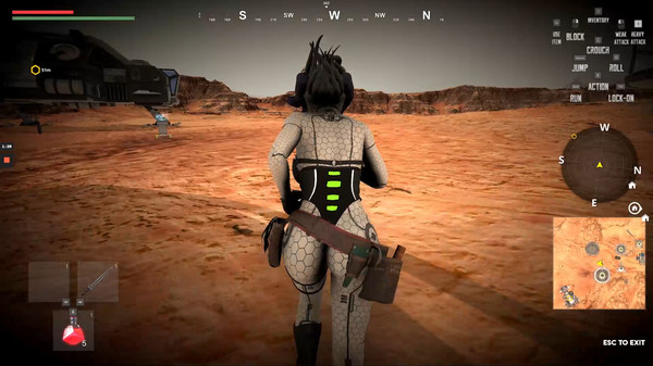 Скриншот из Outcast in Mars