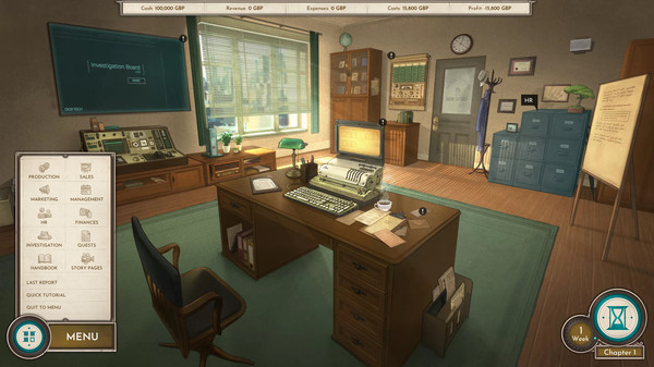 Скриншот из Coffee Noir - Business Detective Game Demo