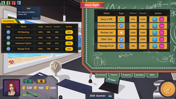 Скриншот из Silicon Valley Investor