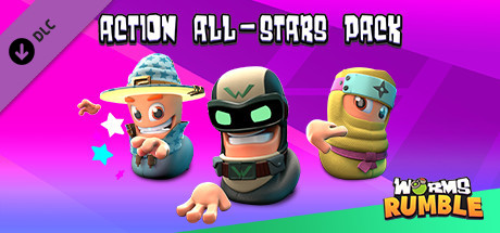 Worms Rumble - Action All-Stars Pack cover art