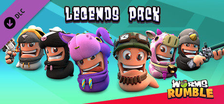 Worms Rumble - Legends Pack cover art