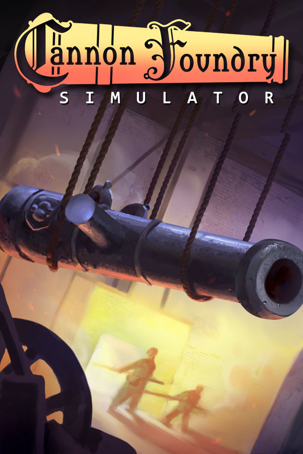 Steam portrait for Cannon Foundry Simulator.