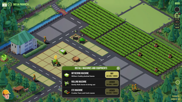 Скриншот из Tea Garden Simulator Demo