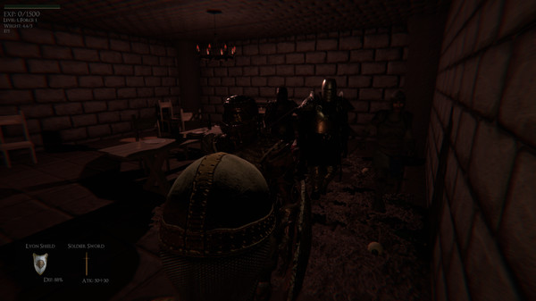 Скриншот из Rebellion: A Rogue Souls Like Demo