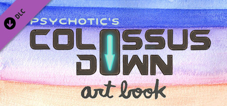 Colossus Down - Digital Art Book cover art