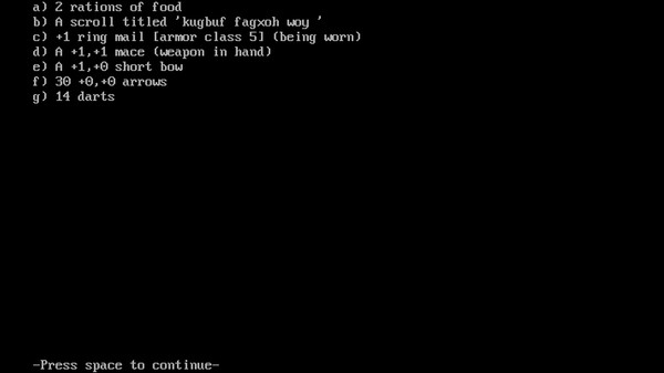 Скриншот из Rogue