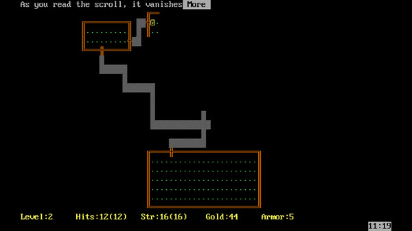 Rogue game for Linux 1