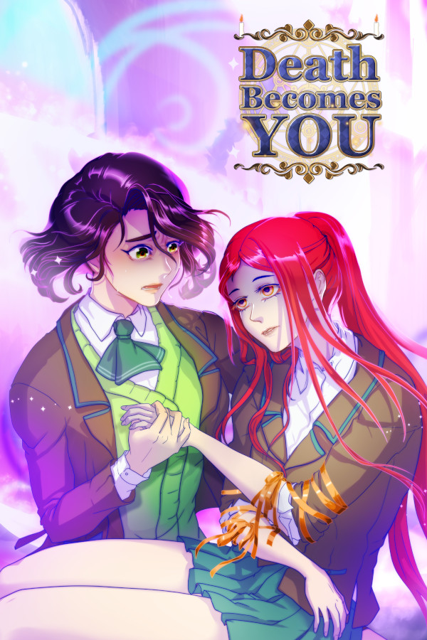 Steam portrait for Death Becomes You - Mystery Visual Novel.
