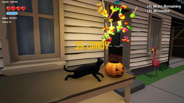 Скриншот из Cat Saves Halloween