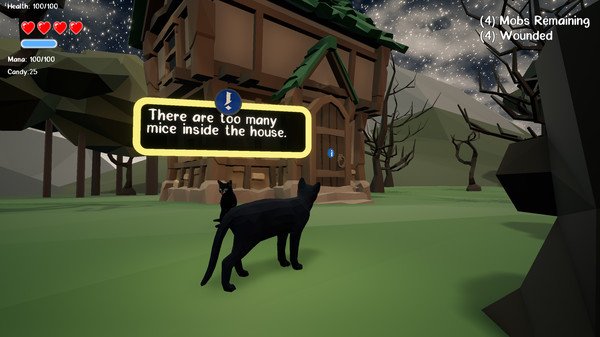 Скриншот из Cat Saves Halloween
