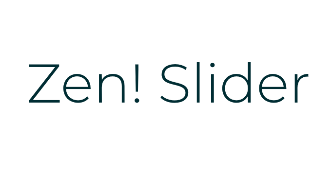 Zen! Slider Logo