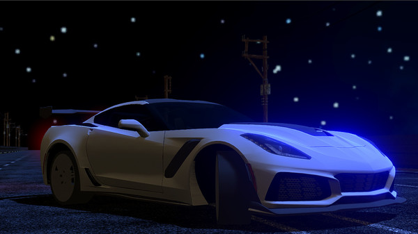 Retrowave Need for Speed Drift game for Linux 1