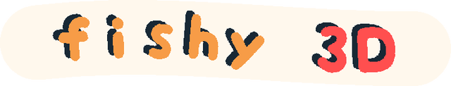 Fishy 3D Logo