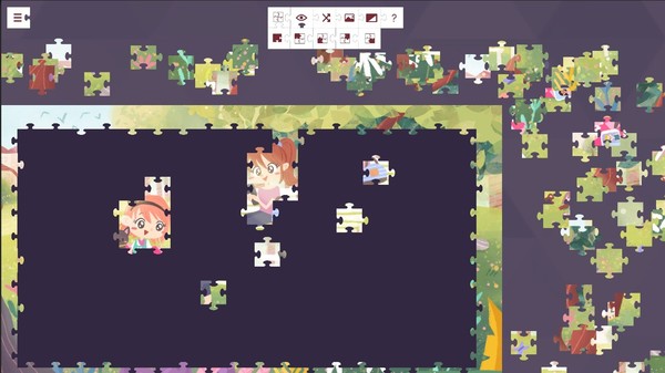 Скриншот из Alice in Wonderland - a jigsaw puzzle tale