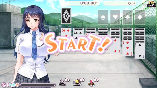 Pretty Girls Klondike Solitaire game for Linux 1