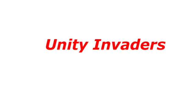 Unity Invaders Logo