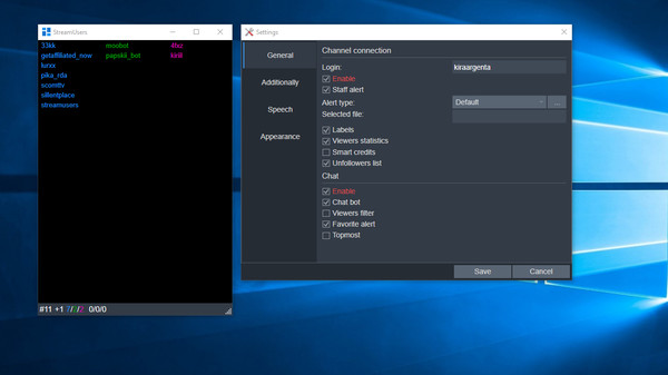 Скриншот из StreamUsers