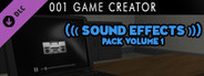 001 Game Creator - Sound Effects Pack Volume 1