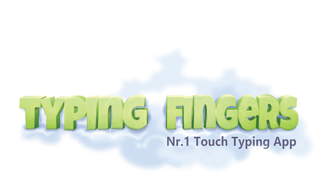Typing Fingers Logo