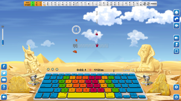 Typing Fingers game for windows Pc 1