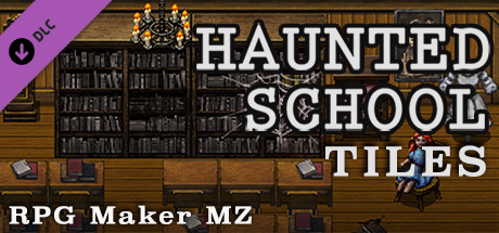 RPG Maker MZ - Haunted School Tiles cover art