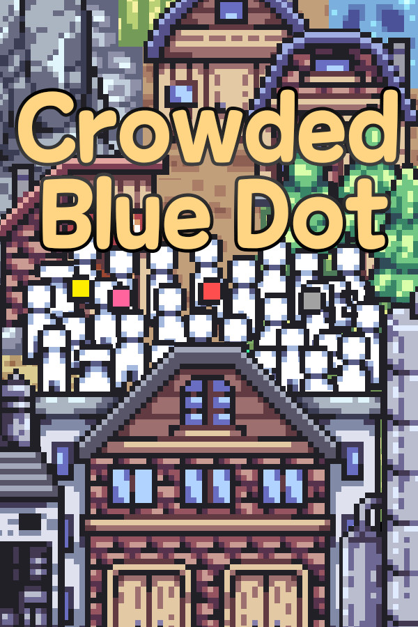 Crowded Blue Dot Demo