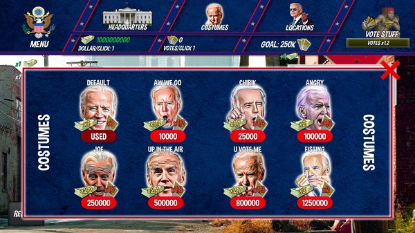 Скриншот из Trump vs Biden: Infinity war