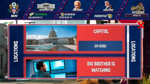 Скриншот из Trump vs Biden: Infinity war