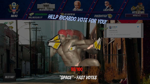 Скриншот из Trump vs Biden: Infinity war