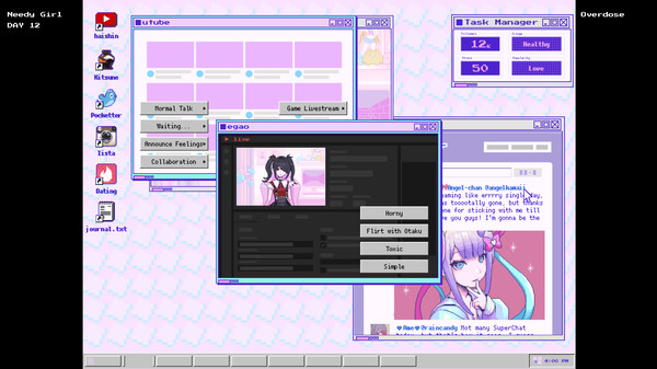 NEEDY GIRL OVERDOSE game for Linux 1