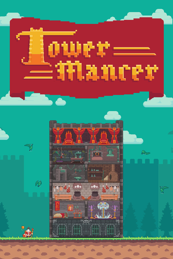 Steam portrait for TowerMancer.