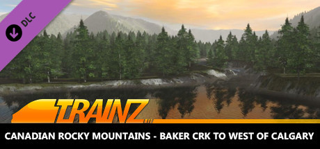 Trainz 2019 DLC - Canadian Rocky Mountains Baker Crk to West of Calgary cover art