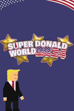 Super Donald World 2020 poster image on Steam Backlog