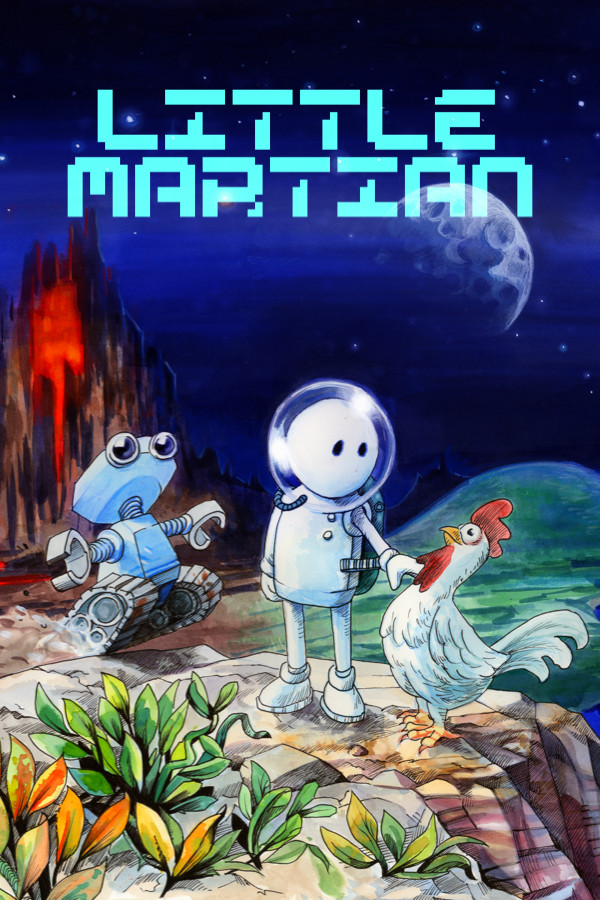 Steam portrait for Little Martian.