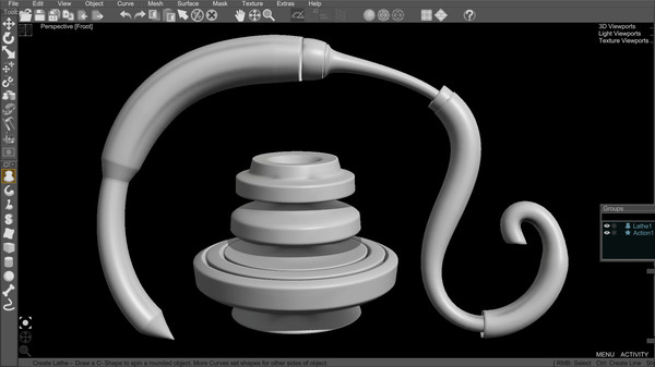 Curvy3D GO game for windows Pc 1