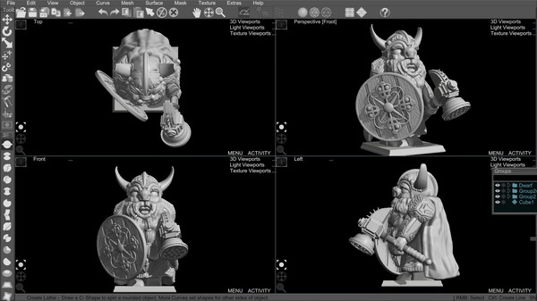Скриншот из Curvy3D GO Скриншот из Curvy3D GO