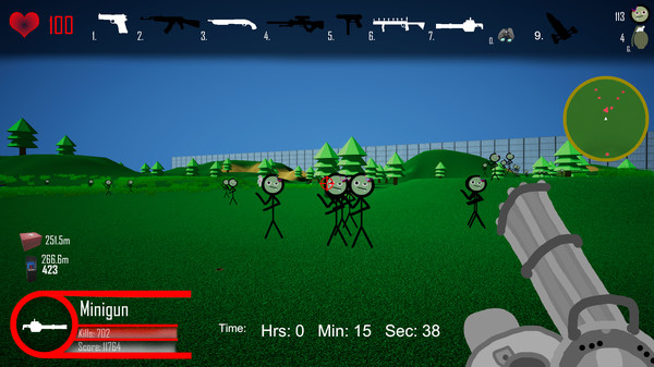 Скриншот из Paper Shooter!