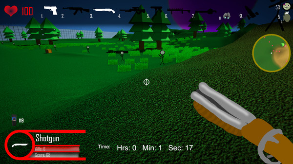 Скриншот из Paper Shooter!