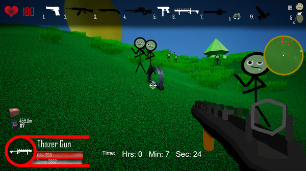 Скриншот из Paper Shooter!