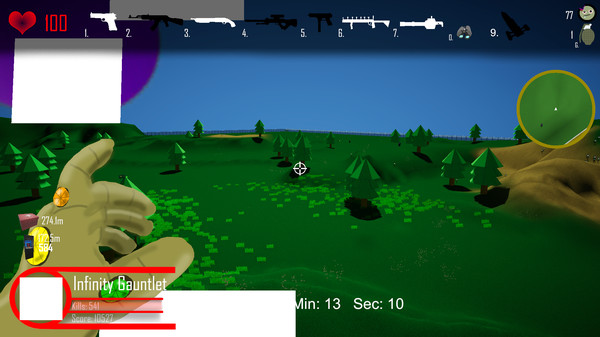 Скриншот из Paper Shooter!