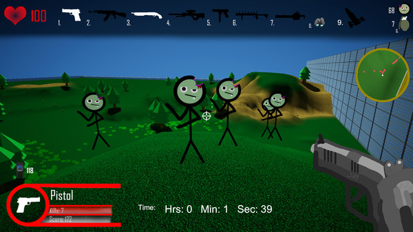 Скриншот из Paper Shooter!