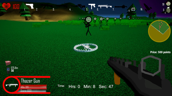 Скриншот из Paper Shooter!